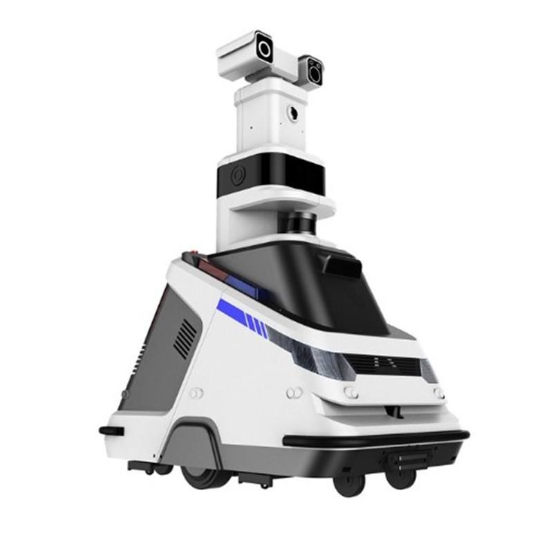 Robot de Seguridad de Patrulla-Autónomo para Exteriores