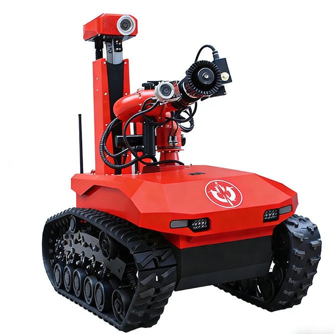 Robot Oruga Especial para la Lucha contra Incendios-a Prueba de Explosiones y Extinción de Incendios