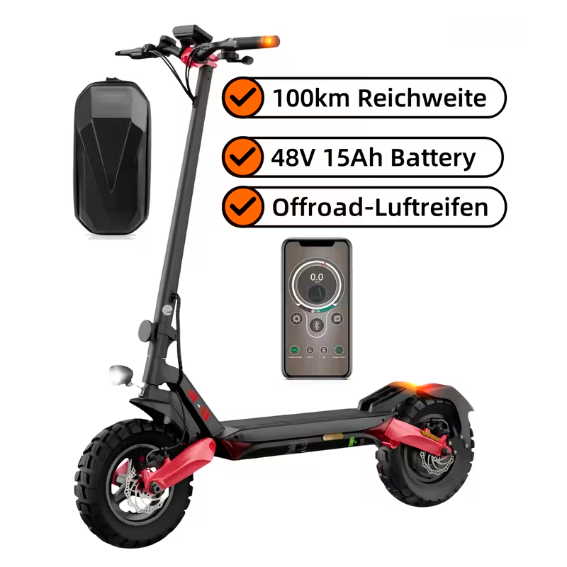 Scooter Eléctrico Heavy-Duty
