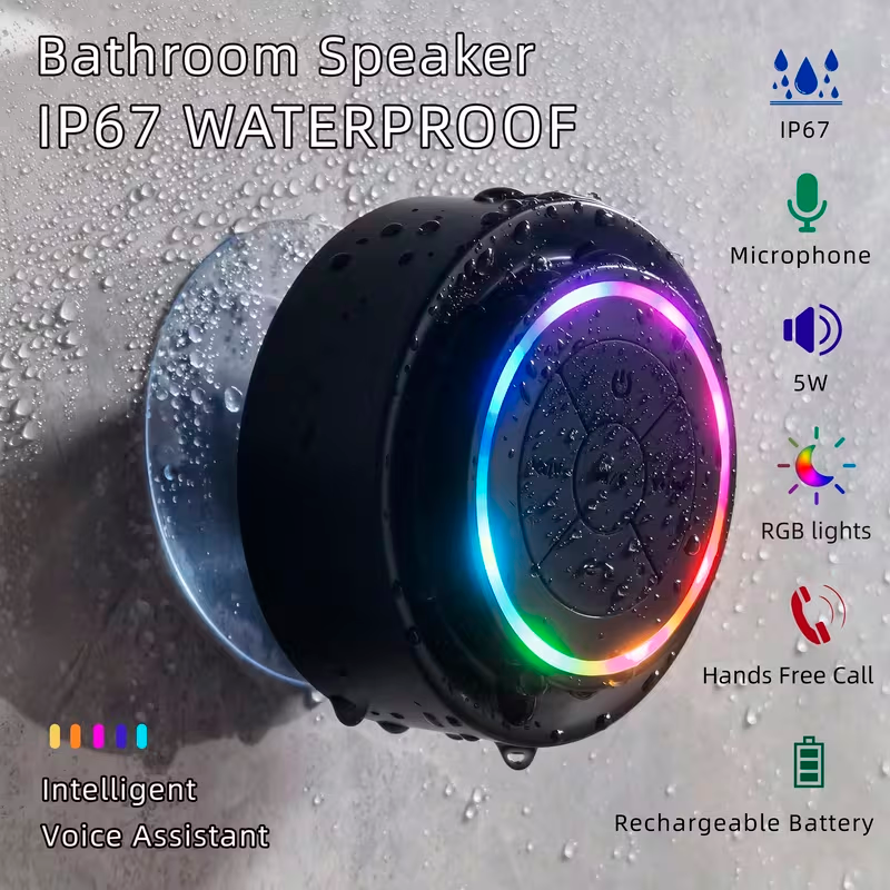 Altavoz de Baño Pro RGB