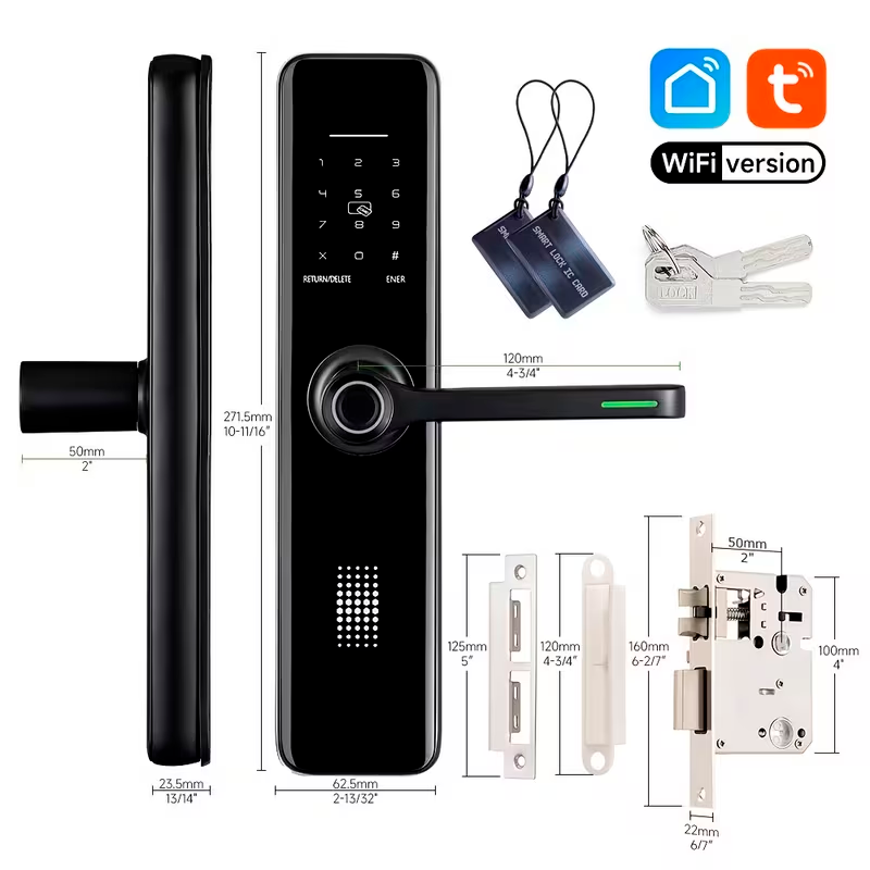 Cerradura Inteligente Biométrica 3en1