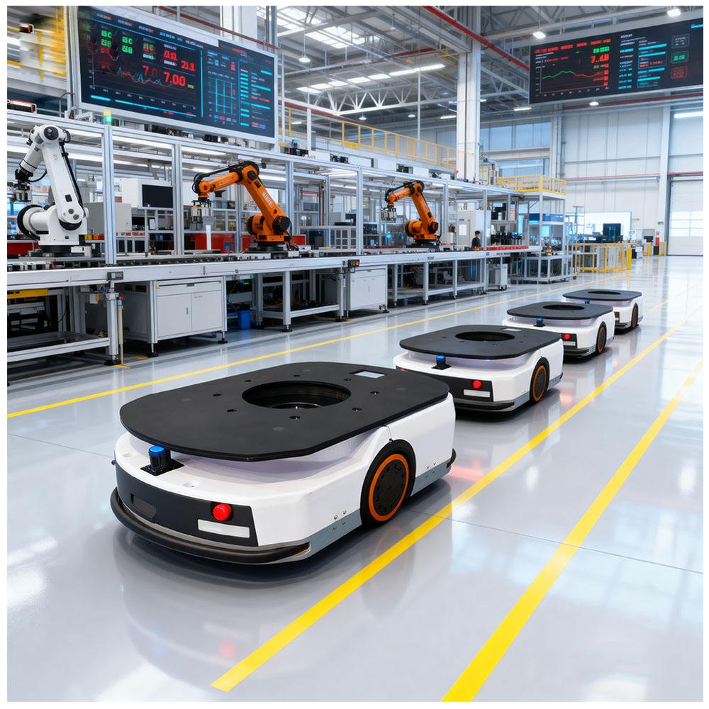 Robot Equipo de manipulación de materiales Levantamiento-elevador giratorio de 360 °